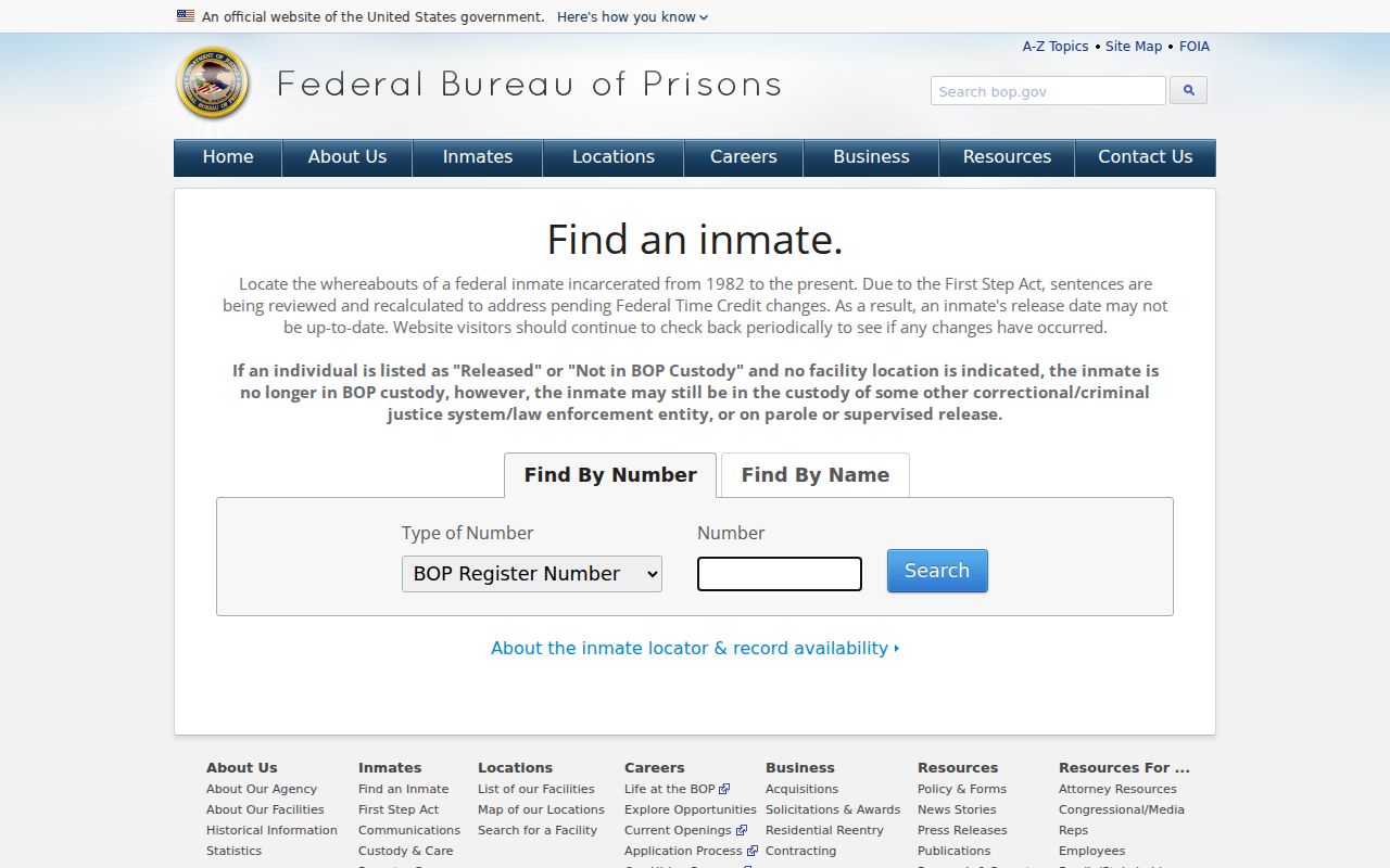 McMullen County arrest records and federal inmate locator